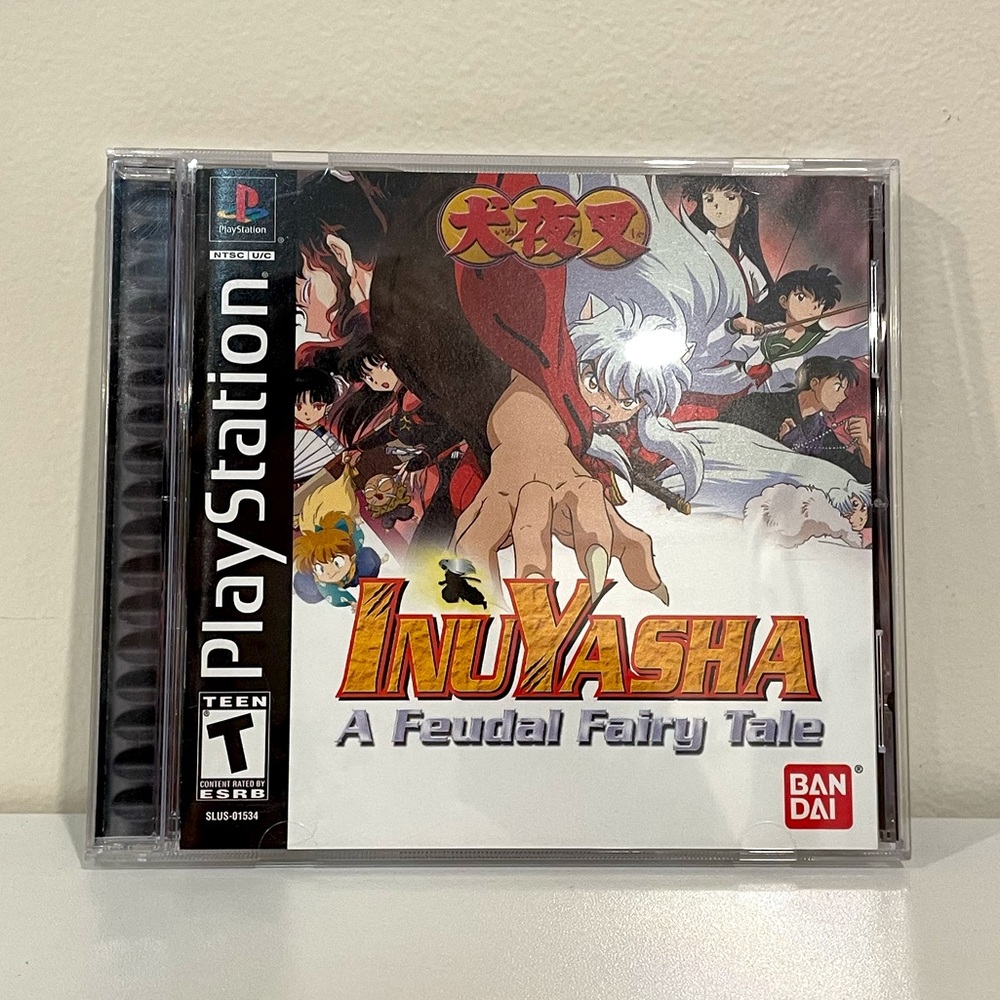 InuYasha Feudal Fairy Tale Playstation 1